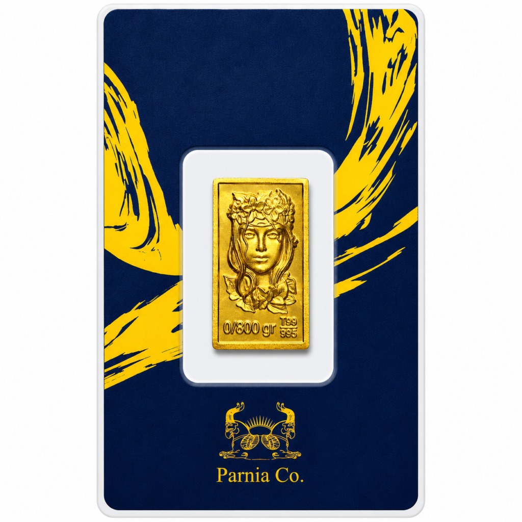شمش 0.800 سوت پرنیا(24 عیار)